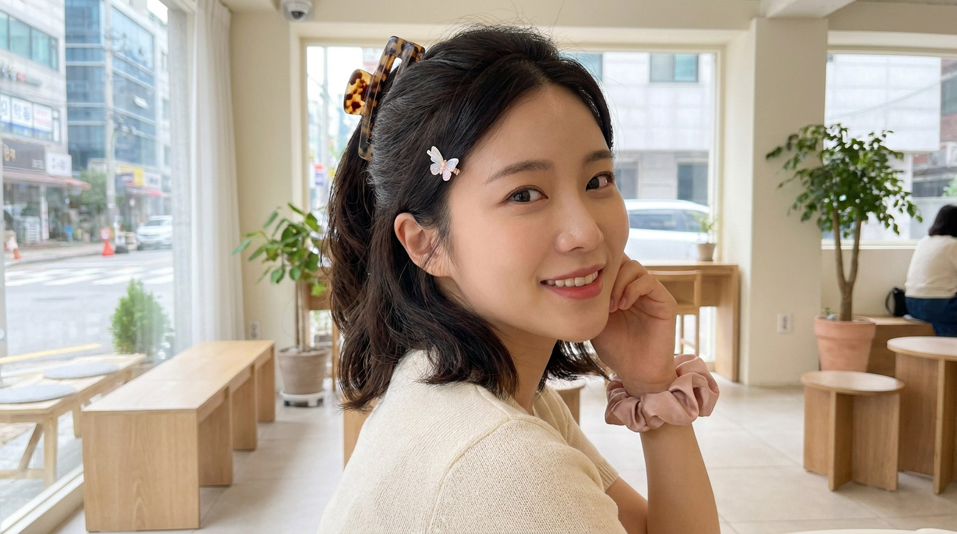 Les accessoires cheveux tendance en Corée