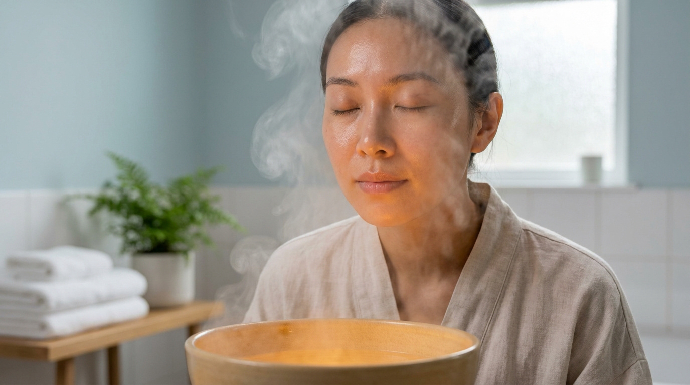 Les bienfaits du bain de vapeur pour le visage