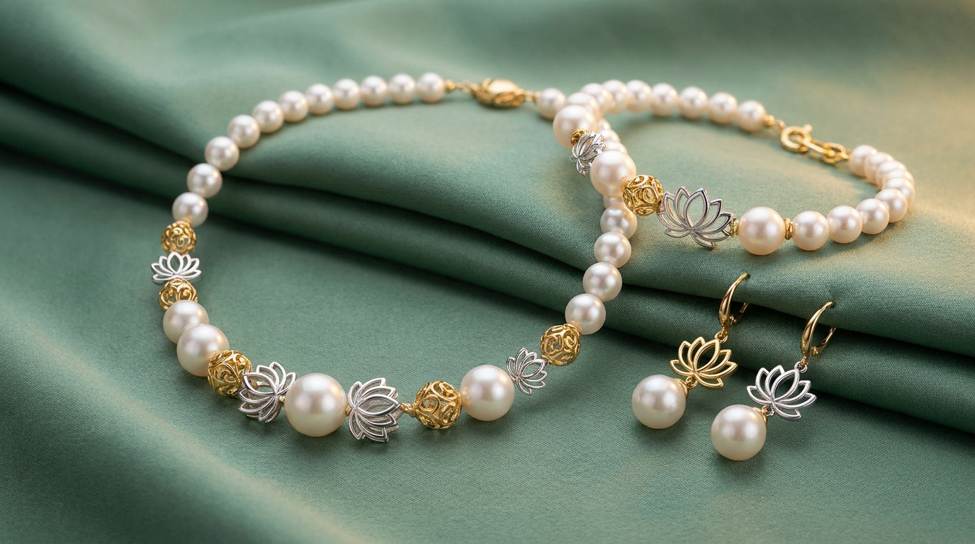 Les bijoux perlés tendance en Asie